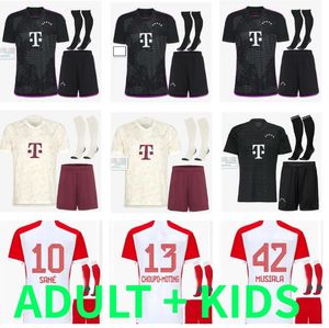 Kane de Ligt Gnabry Soccer Jerseys 23 24 Gravenberch Mazraoui BAYERN MUNICH SANE KIMMICH COMAN MULLER DAVIES CHIRTS DE FOOTBALL