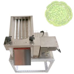 LEWIAO Machine à éplucher automatique de décortiqueur de haricots poilus 35 kg/h petit éplucheur de haricots verts et de pois