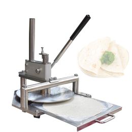 Máquina de prensa de masa de pizza de mano de lewiao/máquina de aplanamiento de masa manual