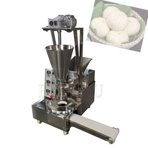 LEWIAO Hocheffiziente Siopao Baozi Brötchenmaschine, automatische Suppenknödelmaschine, Getreideprodukt, Momo Gedämpfte Brötchenherstellungsmaschinen