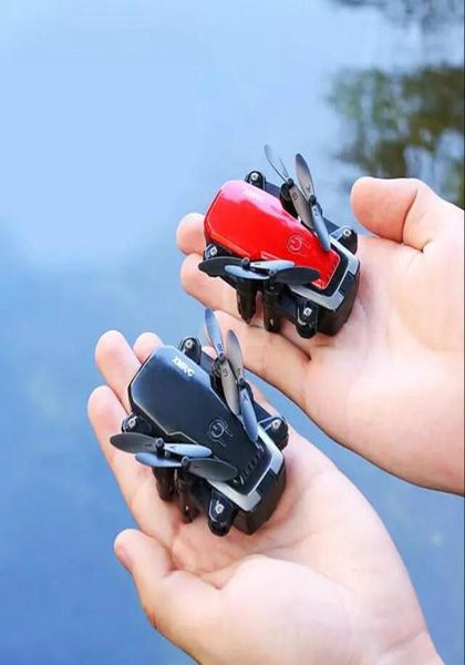 LF606 Mini RC Dron con 4K 5MP HD Drones plegables Altitud Hold D2 Pocket Profesional Quadcopter Dron Gift Toys para Boys7500360