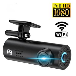 LF9 Auto DVR APP Engels Spraakbesturing Volledig 1080P HD Nachtzichtrecorder WiFi Batterijvrij Smart Dash Cam