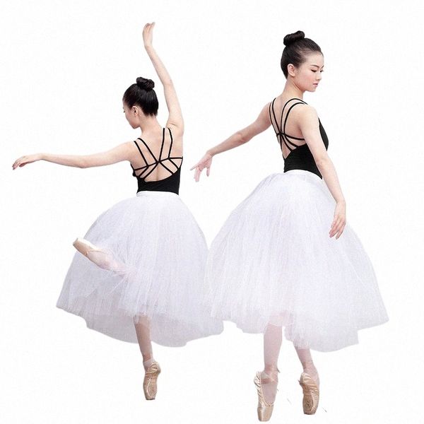 LG Ballet Tutu Blanc Ballerine Tutus Femmes Lyrique Tulle Ballet Jupe Avec Slip O13z #