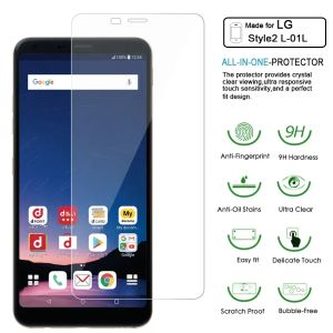 LG Style2 L-01L Filmscherm Beschermer Tempered Glass Premium Materiaal Asahi Glass 0,3 mm 2,5D 9H LCD-beschermend