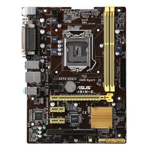 Placa base LGA 1150 Asus H81M-C Core i7/i5/i3 16GB USB3.0 DVI VGA Overlocking 16GB Escritorio Intel H81 Placa-me 1150 mATX