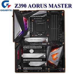 LGA 1151 pour Gigabyte Z390 Aorus Master Motherboard CPU Core i9 I7 I5 I3 64GB DDR4 4133 (O.C.) MHZ PCI-E 3.0 PLACA-ME DE 1151 ATX