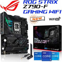 LGA 1700 carte mère ASUS ROG Strix Z790-F Gaming WiFi 6E Intel Z790 carte mère DDR5 prise en charge Intel i3 i5 i7 i9 CPU bureau ATX