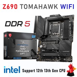 LGA1700 MSI MAG Z690 TOMAHAWK WIFI carte mère Intel Z690 carte mère Intel 12th-Gen CPU DDR5 PCIe5.0 12900K 12700K 12600K CPU nouveau