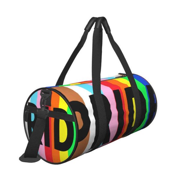 LGBT mode sac de sport 10 Style sacs de voyage hommes poignée pochette à bagages Gentleman femmes affaires sac fourre-tout avec bandoulière