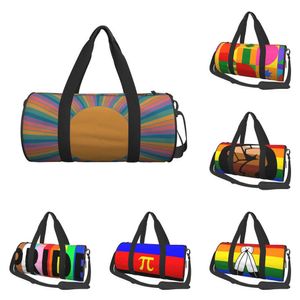 Bolsos de viaje Lgbt, bolso de lona de diseñador, equipaje de lujo para hombre, bolso de arco iris para mujer, bolso deportivo para gimnasio, bolso de fin de semana 230707 230915