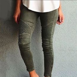 Lguc H Moto jeans voor dames Biker Skinny Jeans Woman Duw Up dames jeans broek stretch jean femme zwart wit groen blauw lj200808