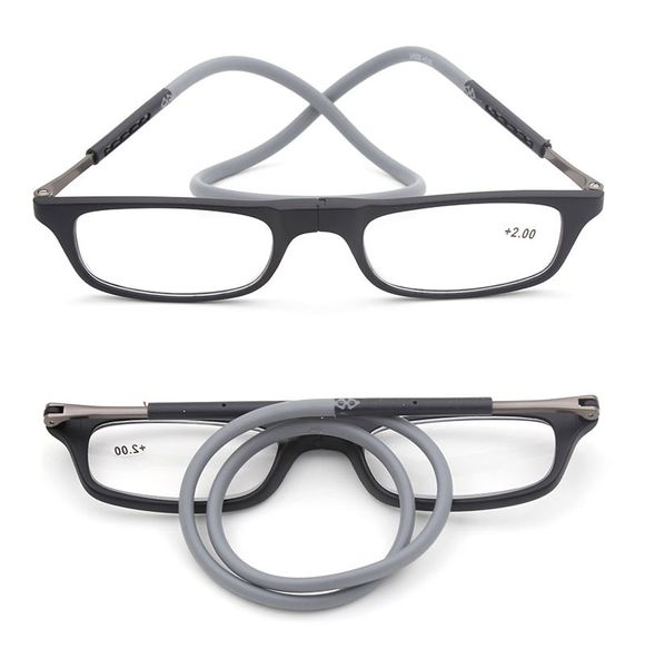 LH232 Montura de gafas de lectura óptica para hombres y mujeres Gafas de lectura de montura completa TR-90 flexibles Gafas graduadas