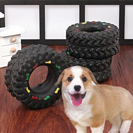 LHXMAS PET STORE Anti-Stress Hond Speelgoed Voor Kleine Hond Puppy Pet Chew Piepende Rubber Speelgoed Bandvorm dierbenodigdheden D617