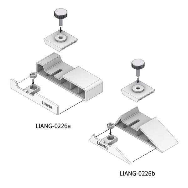 Liang-0226A / LIANG-0226B MODEAUX SANS POPIER POPIER POUR POUR MODÈLES PLASTIQUE MODELAUR