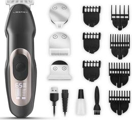 LIBEREX CORLOSE CUTTER KIT 4 IN 1 HAAR CLIPPERS ELEKTRISCHE RAZOR baard verzorging 3 snelheden t-blade detailer voor mannen P08176004991