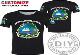 Libéria National Flag T-Shirtsliberia People039s Tshirt Fashion Style ethnique Sports décontractés Harajuku Hip Hop T-shirt Top Clot1197238