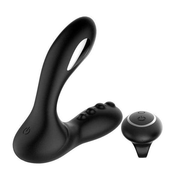 Masseur de gladiateur électrique Libo avec vibrateur de silicone pour adultes jouets L2404