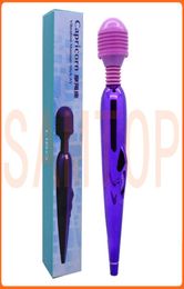 LIBO Multispeed toverstaf massagerSex AV VibratorsUSB Oplaadbare Waterproof seksspeeltjes voor vrouwen Clitoris Vibesex producten S197158646