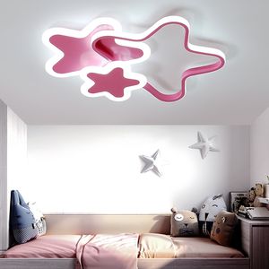 LICAN MODERNE LED -plafondlichten voor woonkamer Slaapkamer 110V 220V Lamparas de Techo Modern Led Star Ceaft Lamp voor thuis