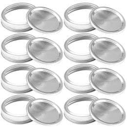 Deksels en ringen voor Mason Jars Blik Normale Mond Lids voor Mason Jar Canning Split-Type Deksels Lekvrije Jar Caps