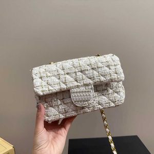 Mentiras cadena mejor calidad hombro de lana mujeres bolsos de diseñador bolso cuadrado piel de oveja bolsos de invierno crossbody monederos femeninos 231215