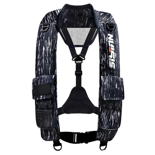 Gilet de sauvetage natation pêche gilet de sauvetage automatique gonflable adulte léger pêche Marine natation veste de survie gilet 231228