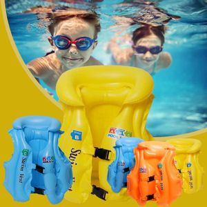 Chaleco salvavidas Boya 3-10 años Chaleco salvavidas inflable para niños Chaqueta de natación para bebés Flotabilidad Pvc Flotadores Niño Aprender a nadar Canotaje Seguridad Salvavidas Chaleco T221214