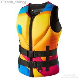 Life Vest Buoy Volwassen Kayak Kitesurf Jet Ski Reading Jacket Motorboot Boat Jacke Q240413