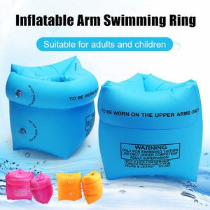 Life Vest Buoy Arm Floaties opblaasbare zwemarmbanden Floater Mouwen Zwemrings Tube armbanden voor kinderen Volwassenen Ha T221214