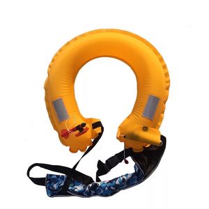 Gilet de sauvetage bouée automatique gilet de sauvetage gonflable portable type ceinture gilet de sauvetage unisexe adulte manuel gilet de sauvetage grande flottabilité ceinture de sécurité de l'eau 230616