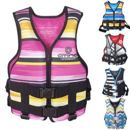 Zwemvest Boei Kinderzwemvest Kinderen Zwemmen Neopreen jas voor jongens Meisjes Drijfvermogen Veiligheidspak Varen Strand Zwemmen Surf Ski Drift Watersport 230919