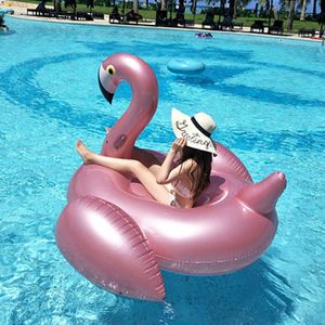 Gilet de sauvetage bouée Gaint Swan Flamingo Licorne table Float Anneau de natation Float Circle Pool Party Jouets Ride-On Air Mattress PartyToy HKD230703