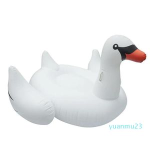 Chaleco salvavidas boya gigante inflable cisne blanco piscina flotador para adultos fiesta en la piscina juguetes acuáticos RideOn colchón de aire anillo de natación Boia T2212607703 011