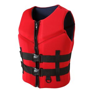 Life Vest Buoy High quality neoprene mens professional life jackets ladies swim vests water sports buoyancy kayak surf 230621