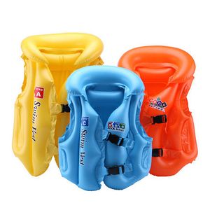 Life Vest Buoy Kids Life Vest Floating Girls Boys Children Life Jacket Swimsuit Inflatable Swimming Vest Water Sport Swimming Pool Accessories 230616