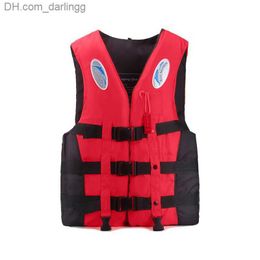Life Vest Buoy Life Vest Ready Jacket voor kinderen en volwassenen Heren Tanktop Kayka Fishing S-XXXL Ski Drift Safety Whistle Proof240412