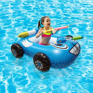 Bouée de sauvetage Nouvelle bague de natation Anneau de siège de voiture gonflable Jet d'eau pour enfants Cercle de natation Piscine Jouer Pistolet Jouet Eau Camion de pompier Auto tamponneuse T221214