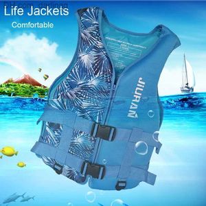 Boya de chaleco salvavidas OULLYLAN LIFE TACHETS para niños adultos Juvenil Vida Vida Vida de natación Boyancy Vest Boyancy Float Traje Ski Jet Vestq240412