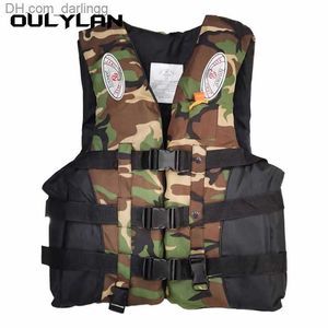 Life Vest Buoy Oulyan Lifesaving Vest Volwassen Surfing Lifesaving Jacket Ski Motorboot achterboard Lifeboatq240412