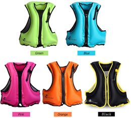 Life Vest Buoy Outdoor Jacket Volwassen opblaasbaar zwemmen