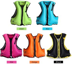 Gilet de sauvetage bouée veste extérieure natation gonflable adulte