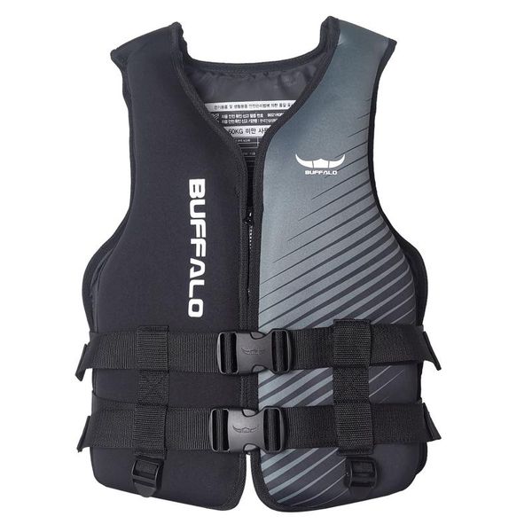 Gilet de sauvetage bouée en plein air surf néoprène veste enfants et adultes natation plongée en apnée costume pêche kayak aviron survie