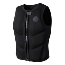 Gilet de sauvetage bouée S-3XL gilet de sauvetage professionnel gilet de sauvetage gilet de surf néoprène adulte comp gilet protection contre les chocs gilet de sauvetage sécurité des sports nautiques 230603