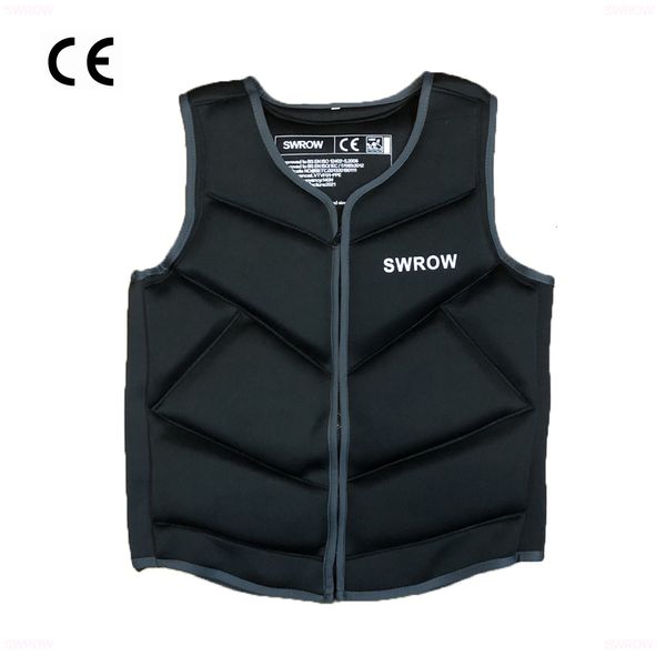 Gilet de sauvetage bouée SWROW gilet de sauvetage le gilet de pêche veste d'eau sport enfants adultes gilet de sauvetage vêtements natation patinage ski bateaux de sauvetage à la dérive 230727