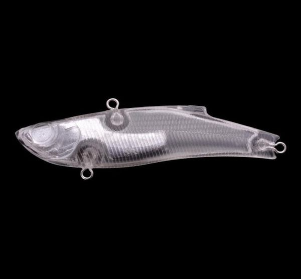 Pesce realistico Corpo in bianco Non verniciato VIB Esca da pesca 165g 7 cm Esche da pesca in plastica verniciata fai-da-te4197970