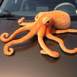 Levensechte Octopus Knuffel Knuffeldier Sierkussen Zeebodem Inktvis Pop Home Sofa Decor Party Favor