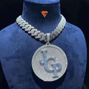 Lifeng Jewelry Custom Hip Hop Jewelry Diamonds Iced Out Silver VVS Moissanite ketting aangepaste hangers en hiphop ketting