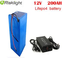 LIFEPO4 12V 200AH Deep Cycle Power Lithium ION-batterij voor RV / Solar System / Yacht / Golf-karren opslag en auto