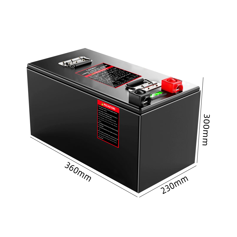LiFePO4 12V400Ah Battery Pack 12.8V Service Life up To 13 Years Golf Cart Forklift Ship Machine Solar energy Storage Photovoltaic System Household Electricity
