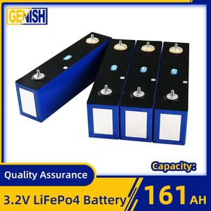 LifePo4 161AH -batterij 3.2V 1/4/8/16/32pcs Lithium Iron Phosphate Diy 12V 24V Oplaadbare Batteri Pack RV Home Energy Vans Cellen